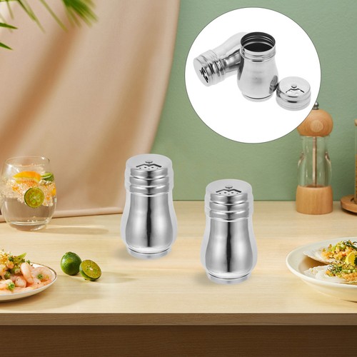 Pcs stainless steel salt and - steel,