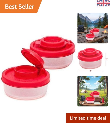 Portable 2pcs red salt - 2pcs,
